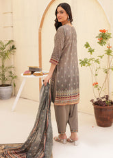 Dilkash By MTF Chikankari Embroidered Lawn Unstitched 3 Piece Suit - MTF24DL 01